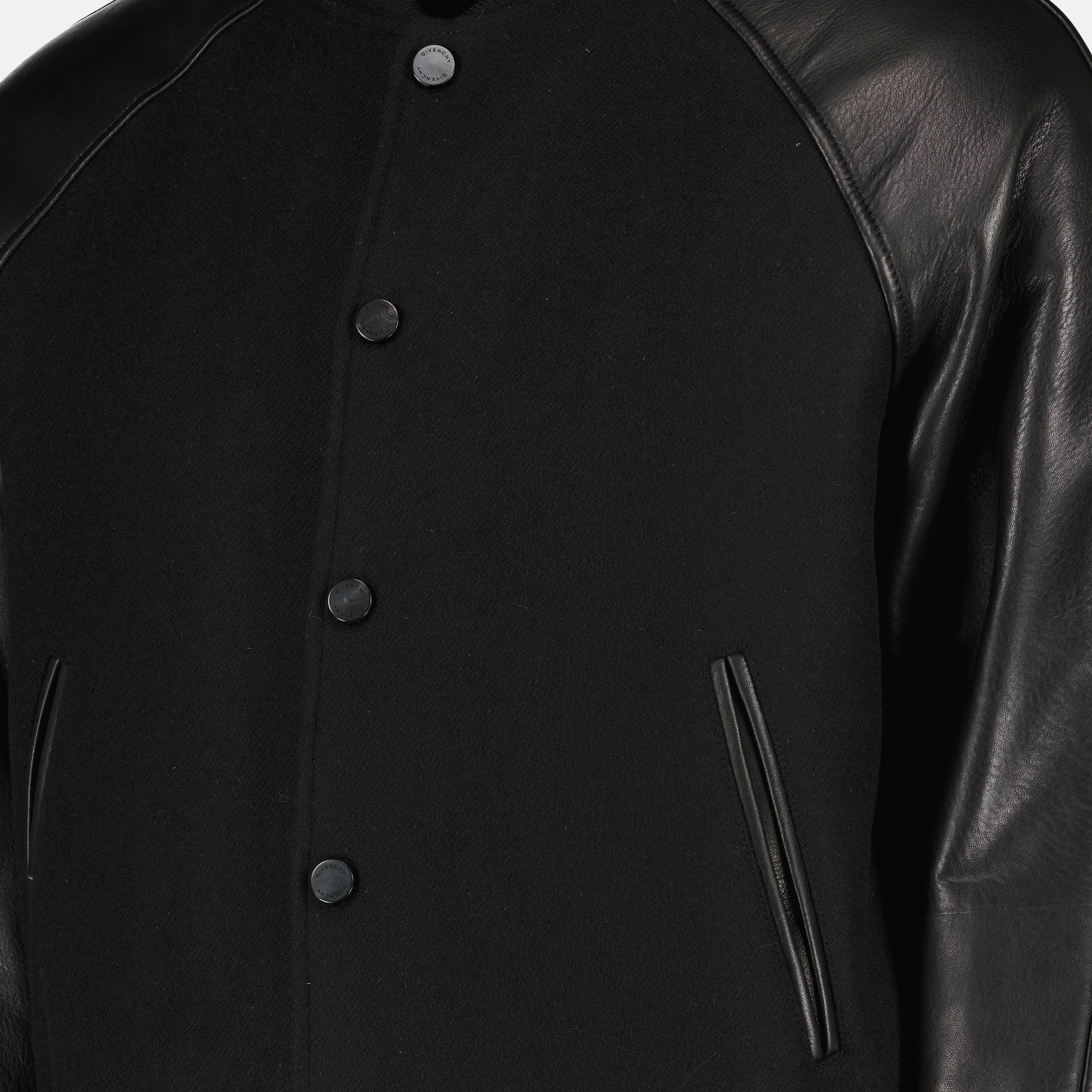 Two-tone black bomber