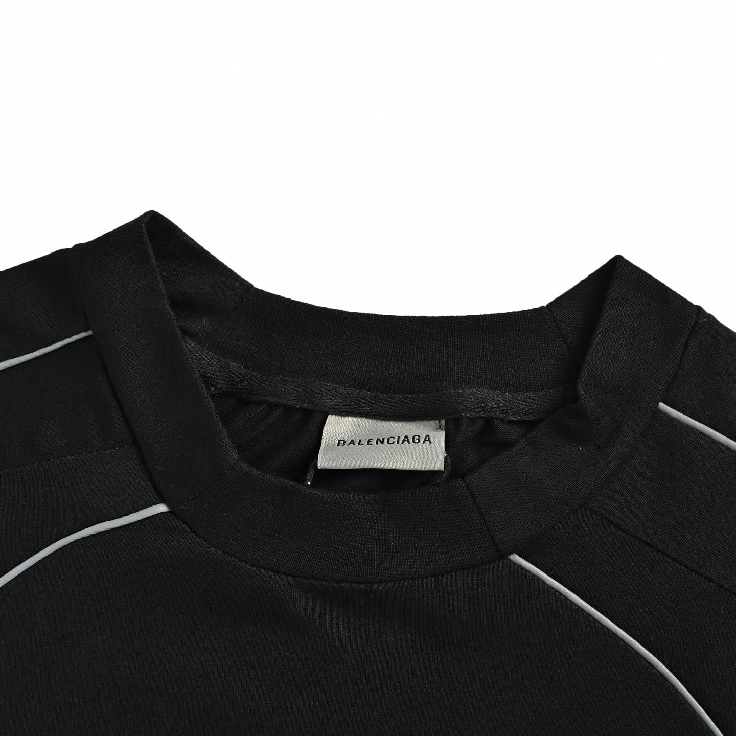 Athletic Soccer Jersey - Black