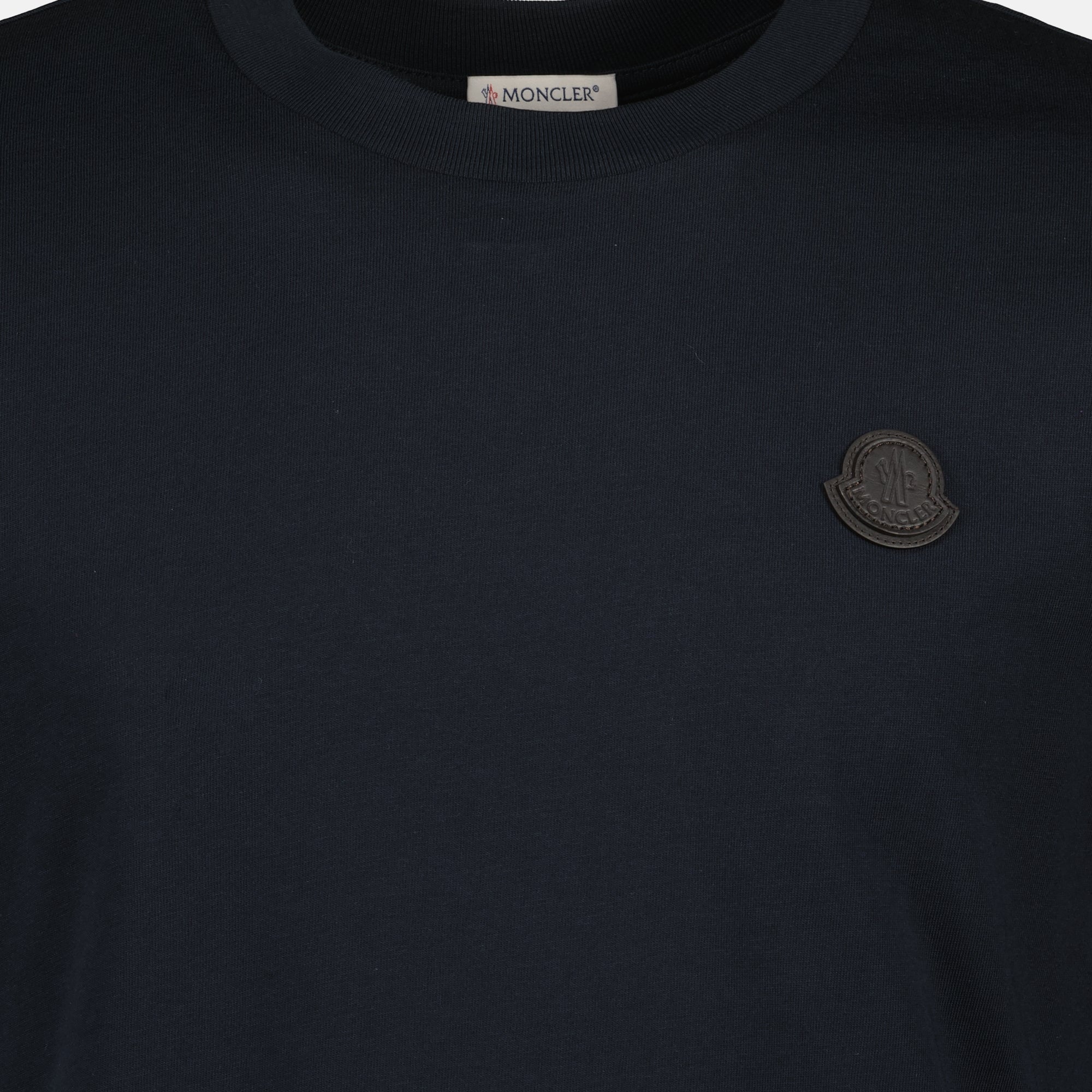 Leather Logo T-Shirt