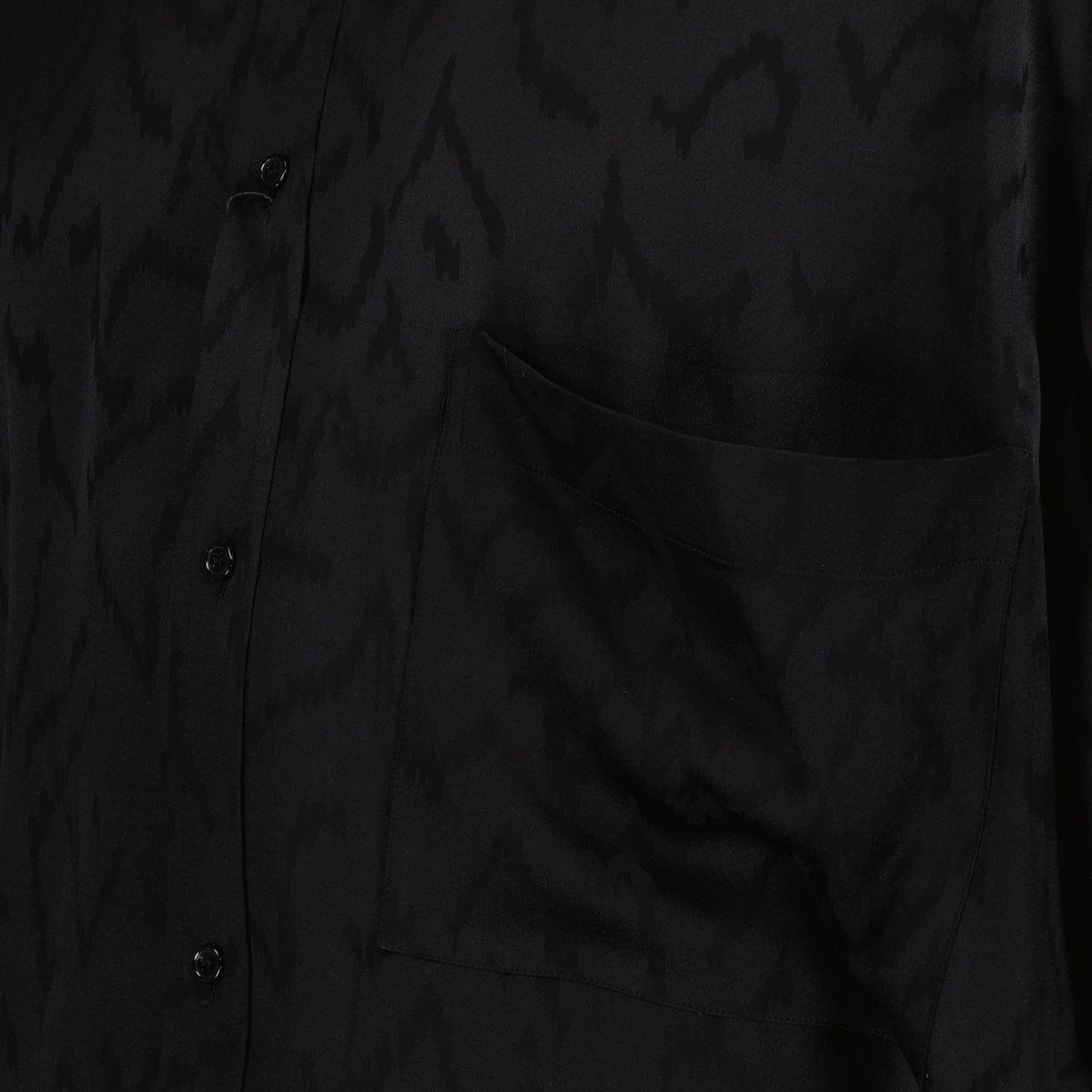 Oversized silk shirt