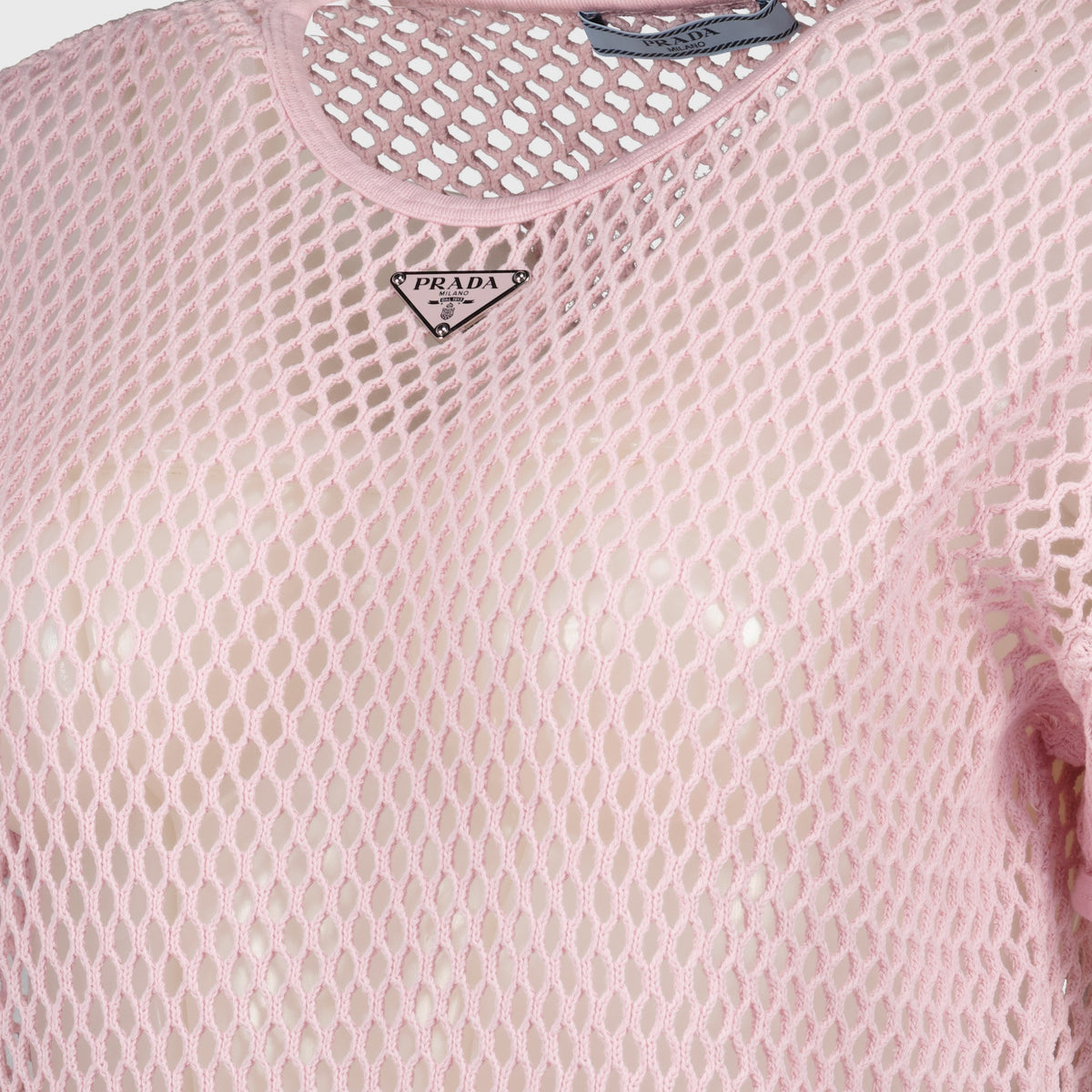 Cotton Mesh Top