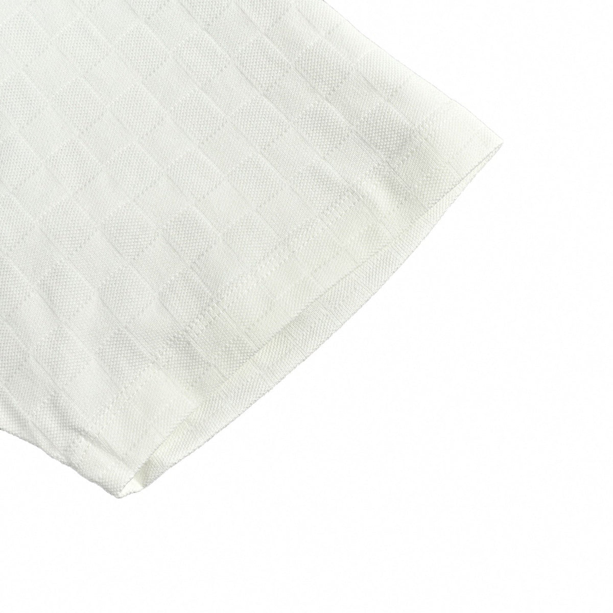 Textured Damier LVovers Pocket T-Shirt - White