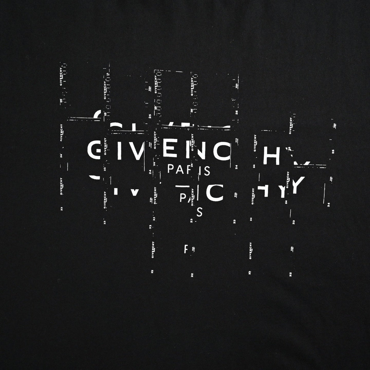 Glitch Logo T-Shirt - Black