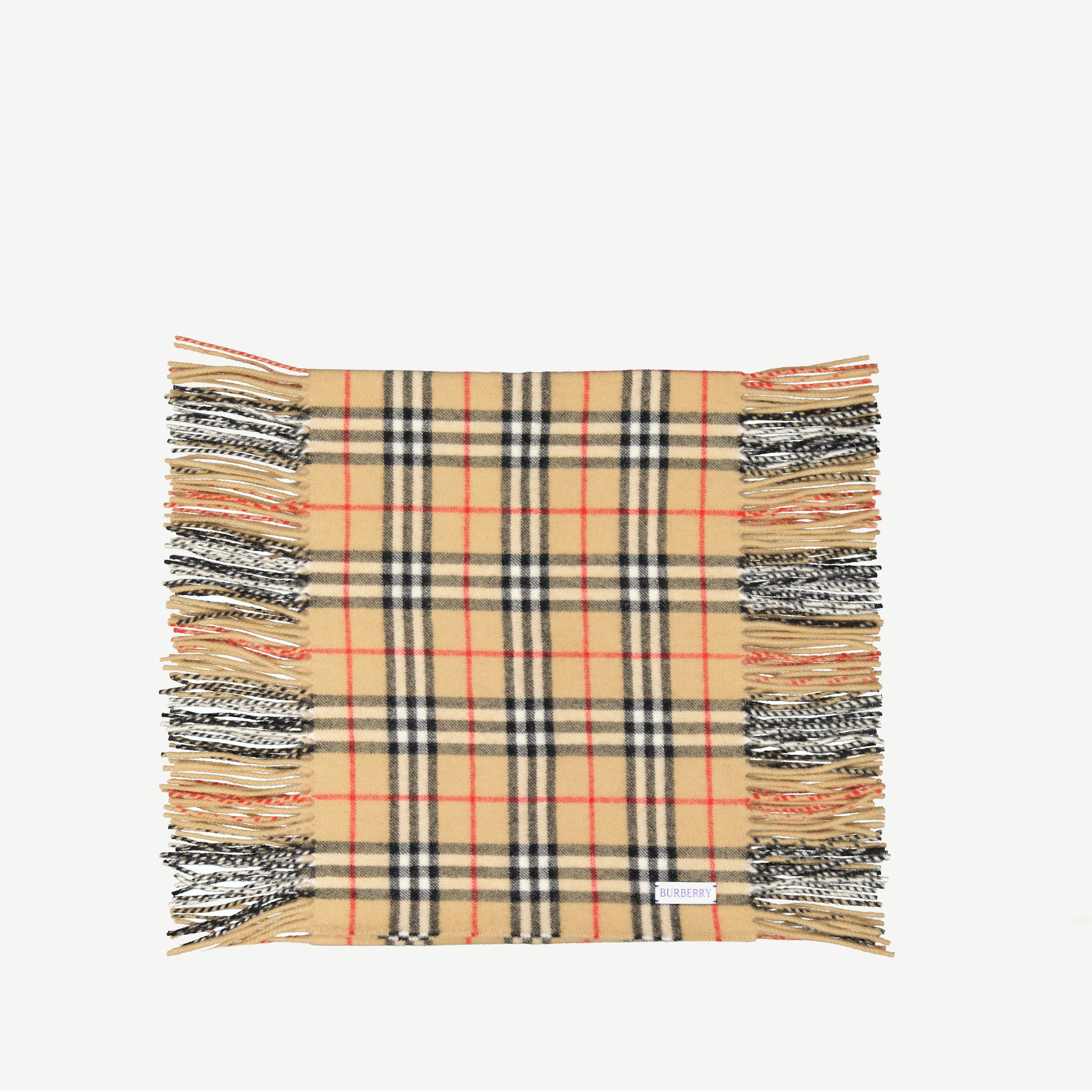 Checked Scarf
