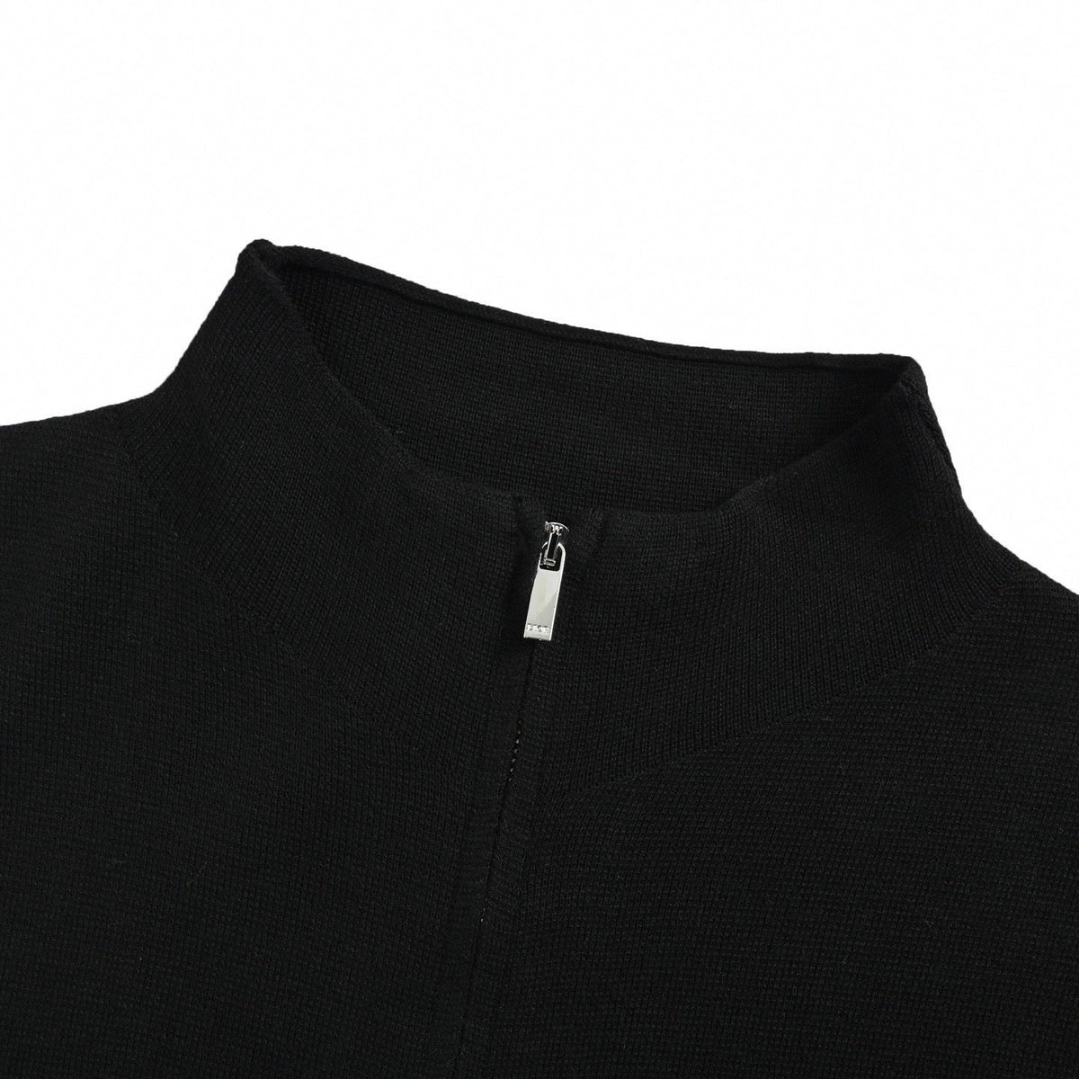 Icon Cotton Zip-Up Cardigan