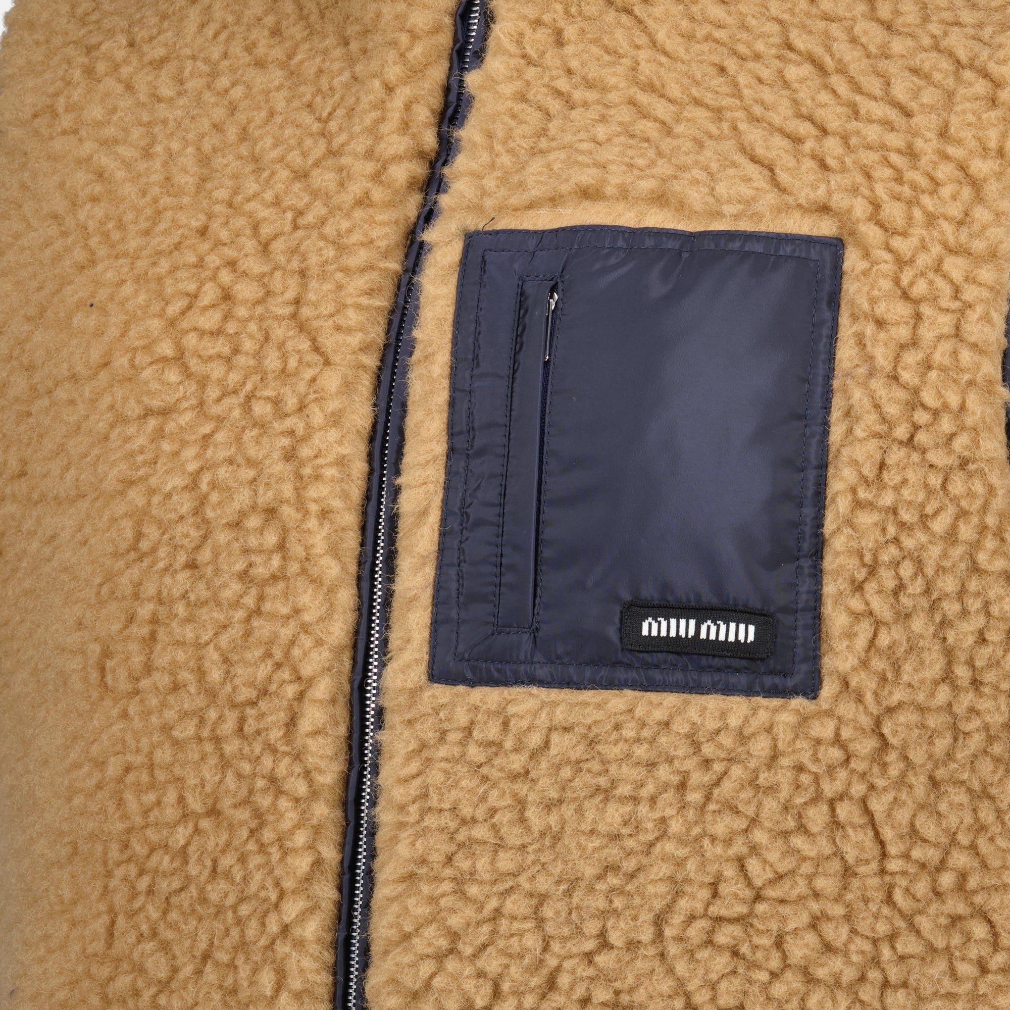 Brown Teddy Sleeveless Jacket