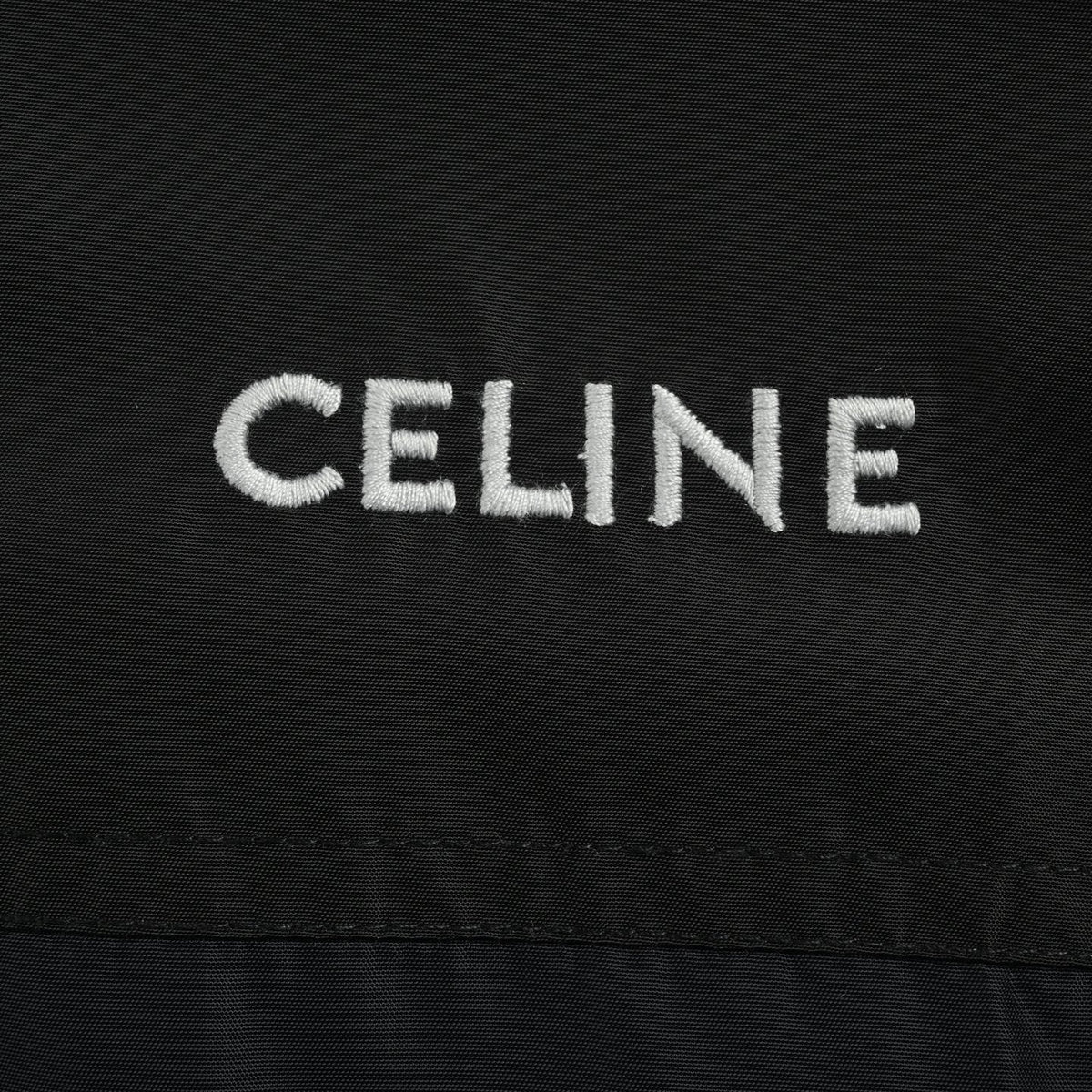 Embroidered Label Trench Jacket
