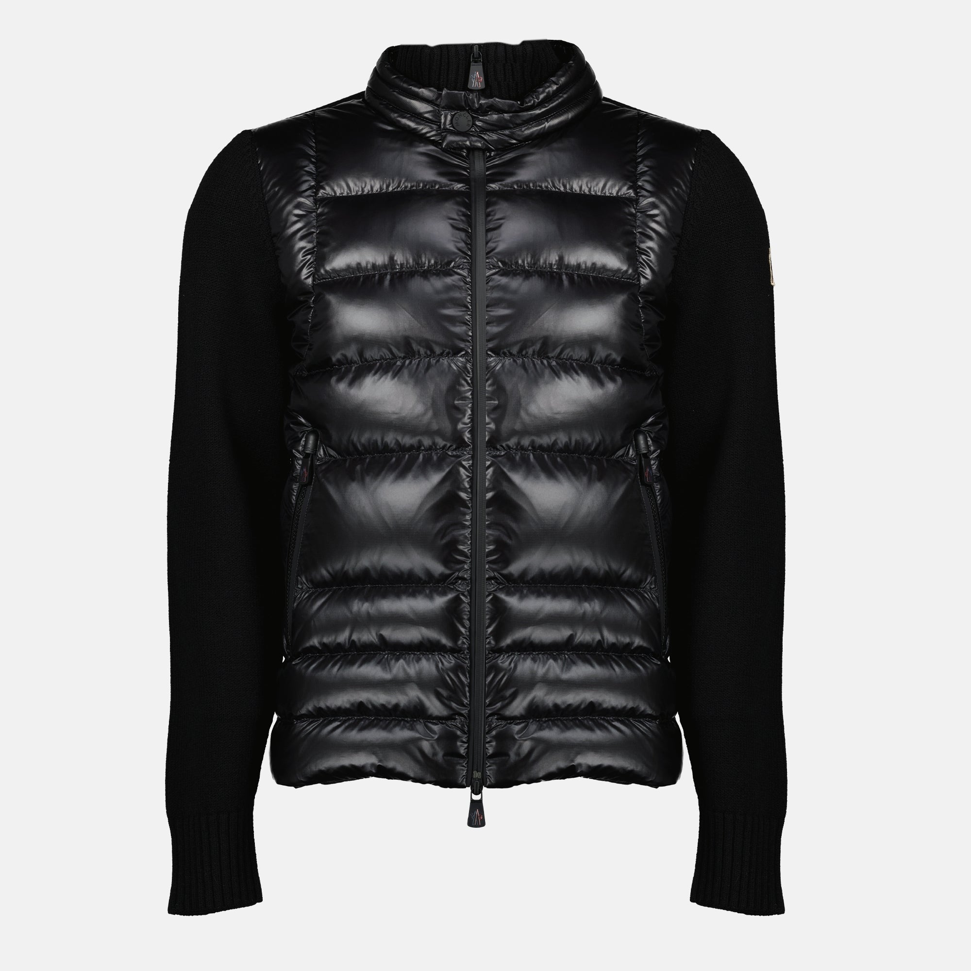 Wool Zip-Up Cardigan