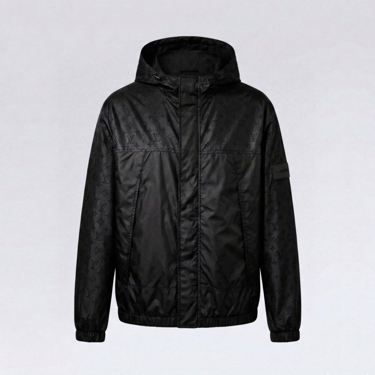 Tonal Monogram Hooded Jacket