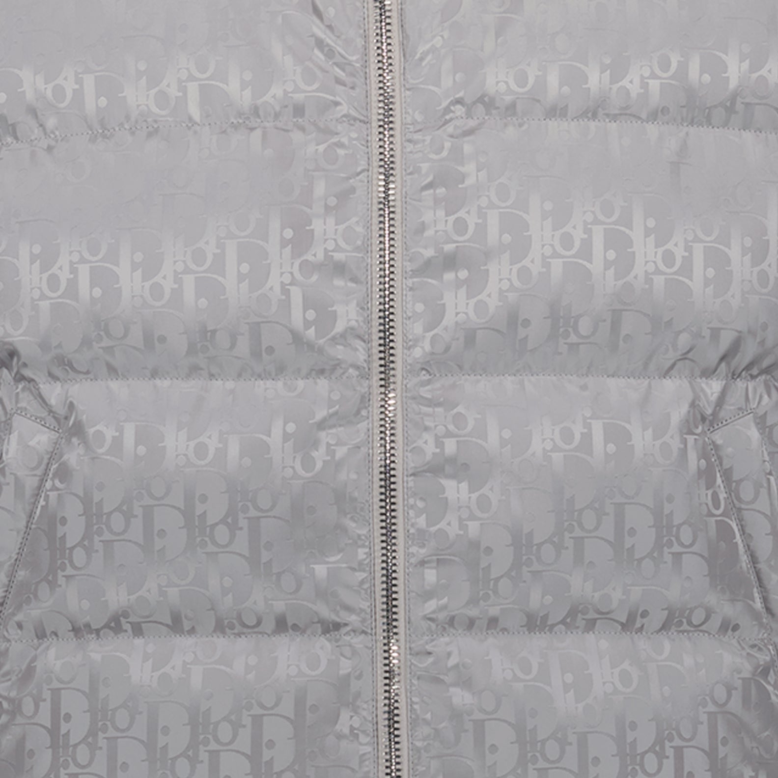 Oblique sleeveless jacket