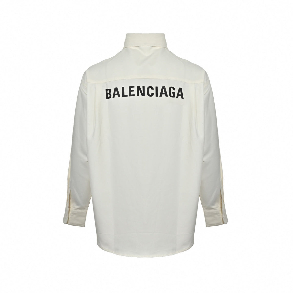 Logo Button-Down Shirt | White
