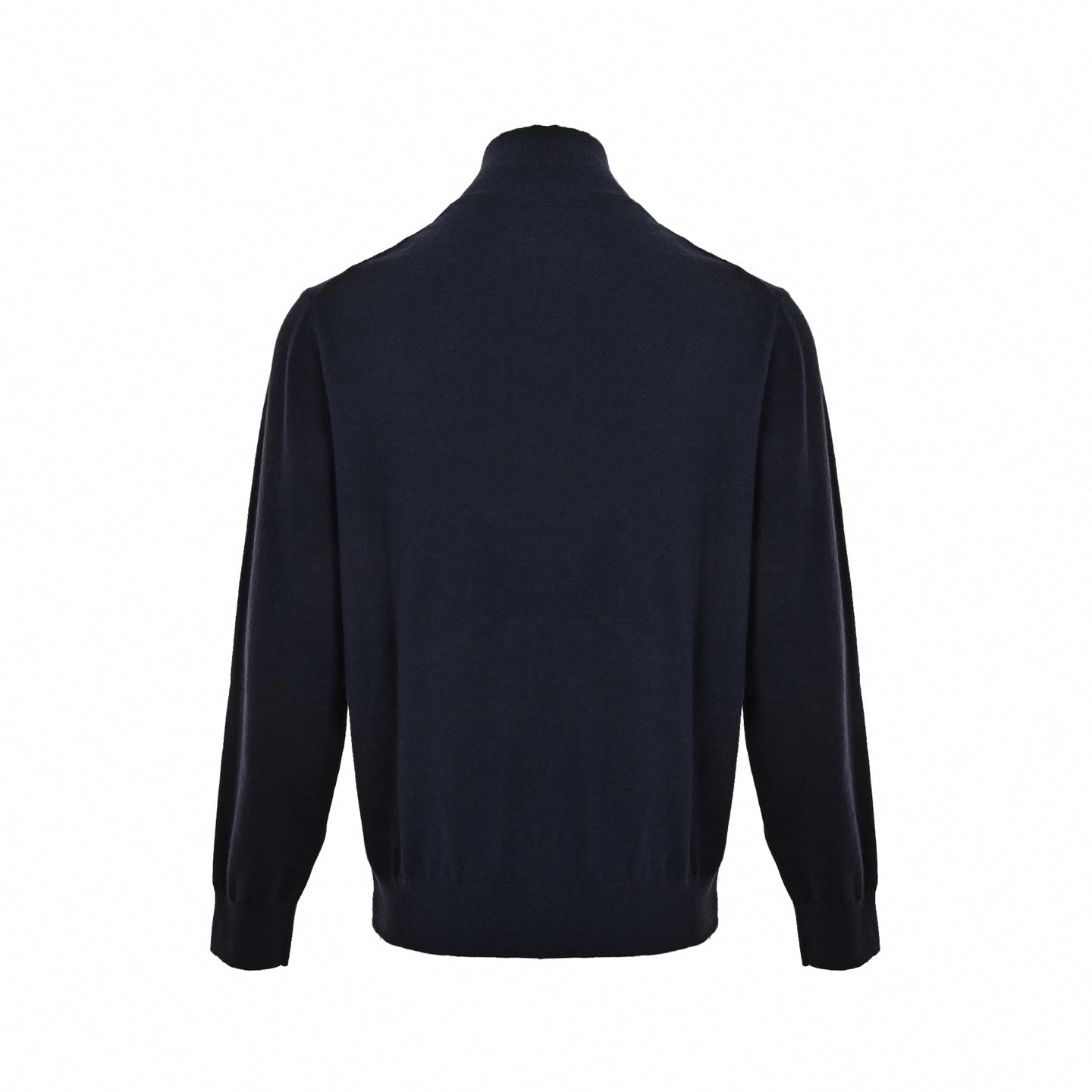 Equestrian Knight Quarter-Zip Knit Sweater