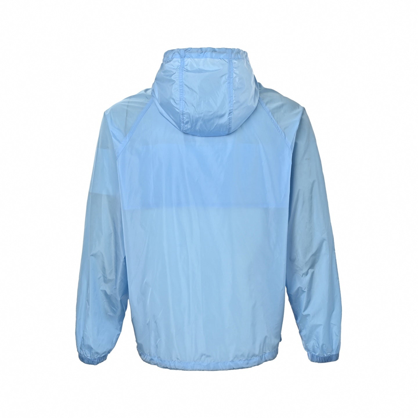 Vintage Check Trim Windbreaker | Light Blue