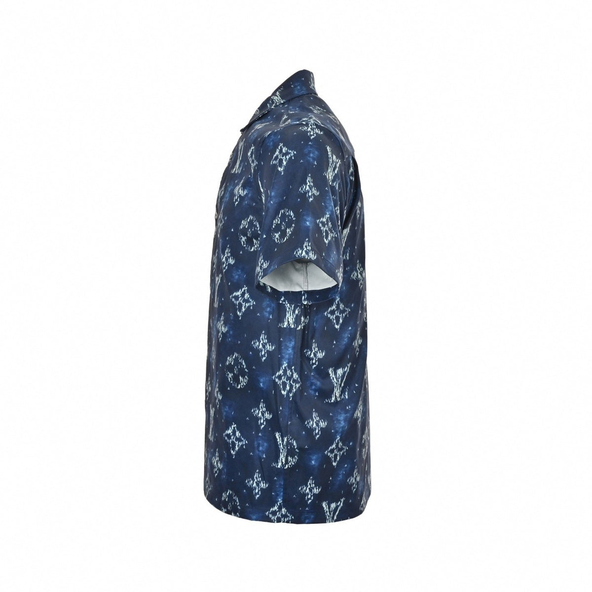 Monogram Ikat Silk Shirt