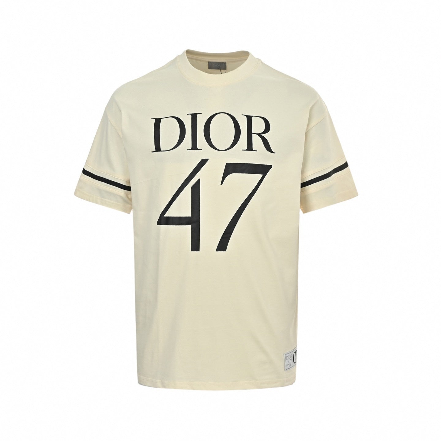 47 Varsity Stripe T-Shirt - Cream