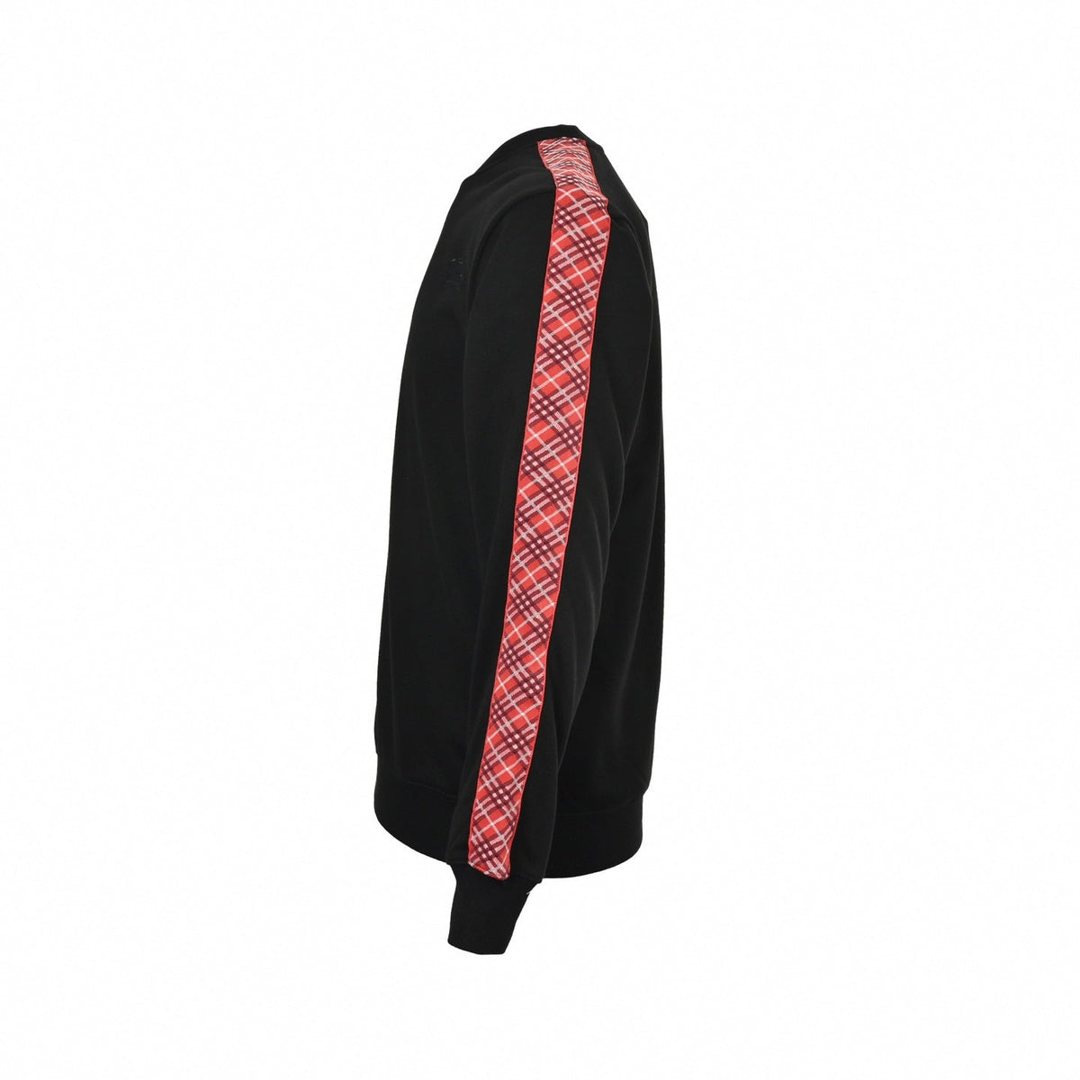 Check-Stripe Cotton Tracksuit