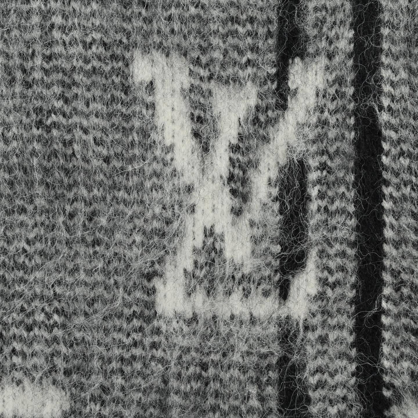 Brushed Knit Monogram Sweater