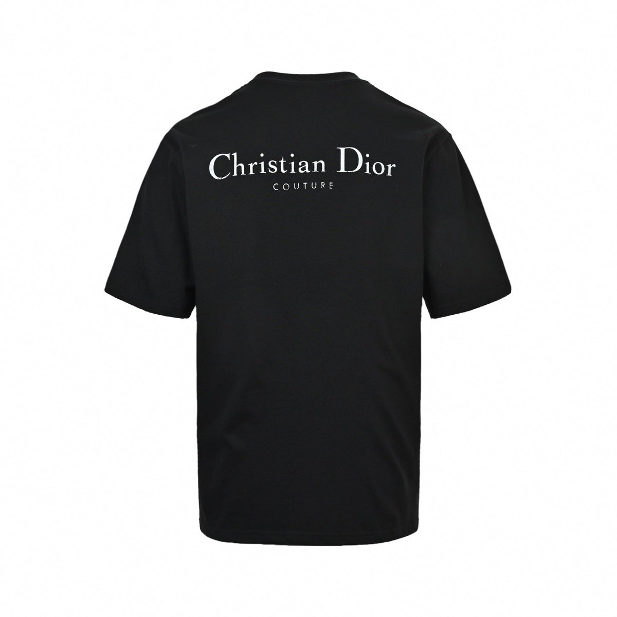 Couture Double side Logo T-Shirt - Black Distressed