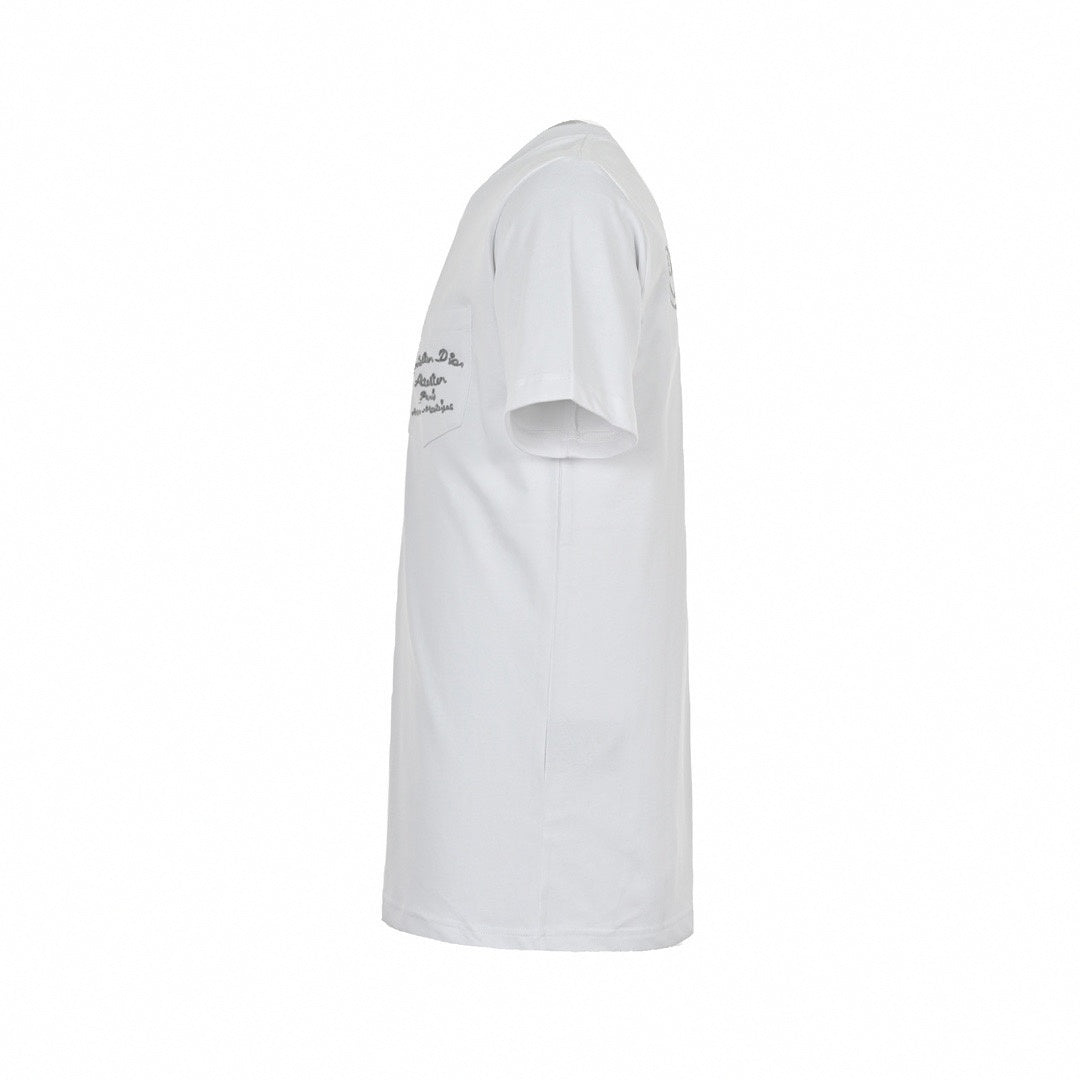 "Christian Dior Atelier" Pocket T-Shirt - White