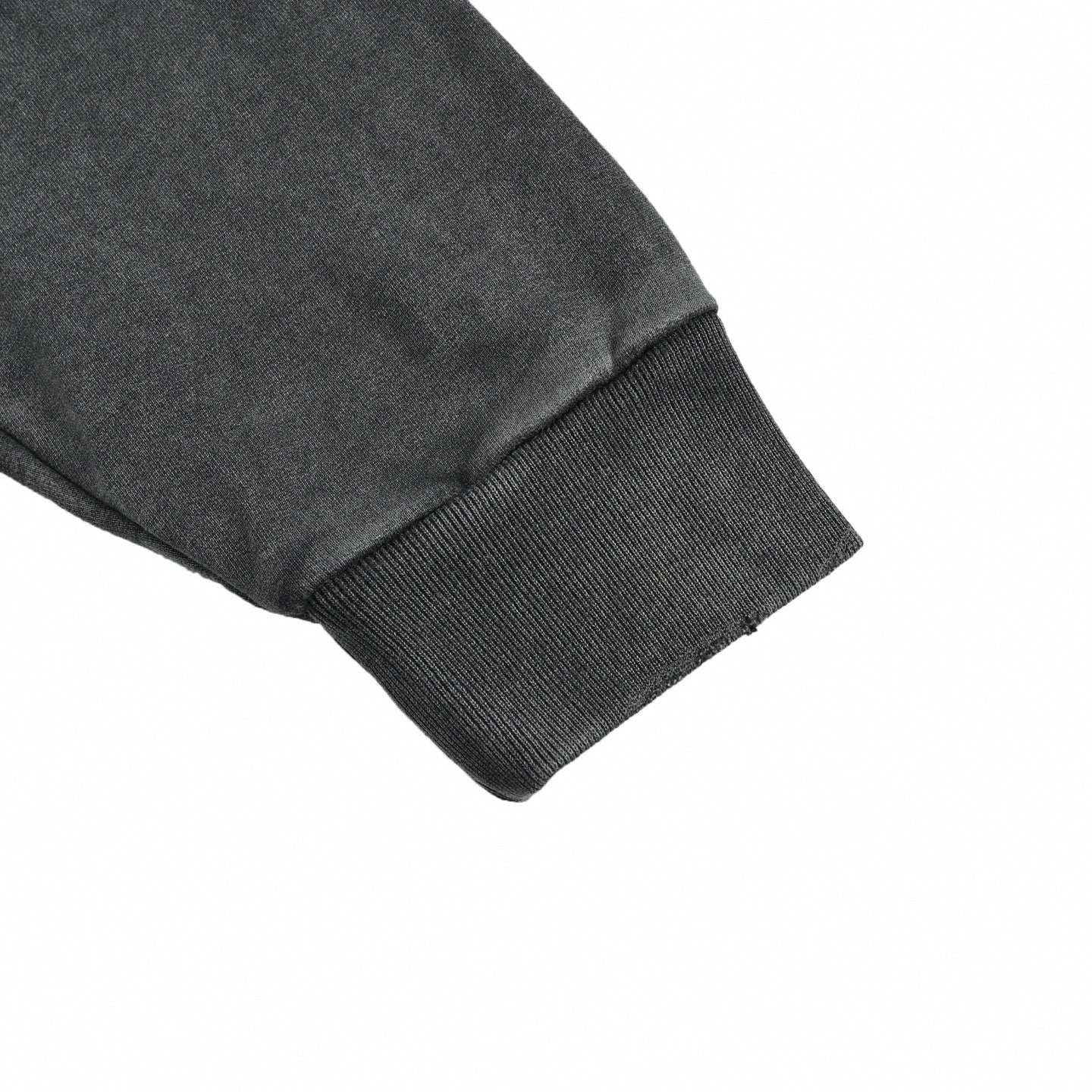 Tricolor 3D Logo Hoodie | Washed Black