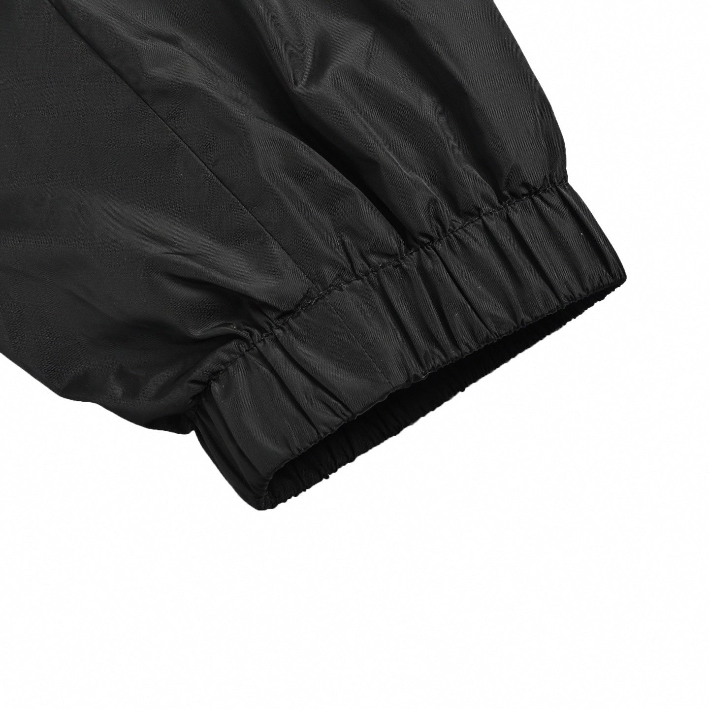 Monogram Windbreaker | Dark Brown & Black