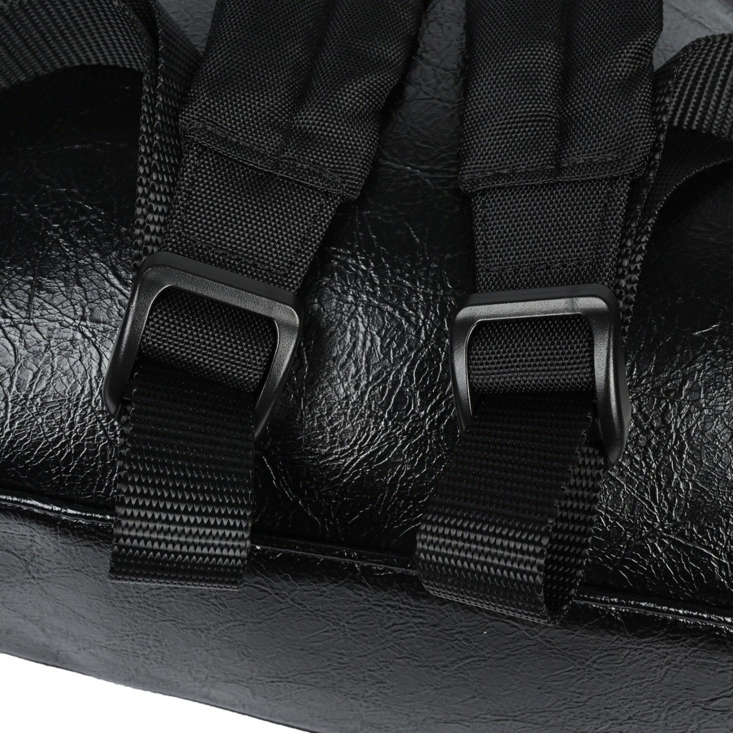 Balenciaga x Automobili Lamborghini Crinkled Leather Backpack | Black