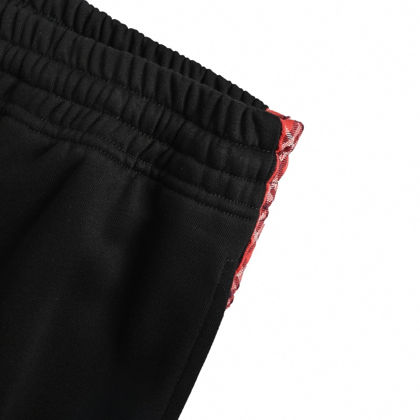 Check-Stripe Cotton Tracksuit