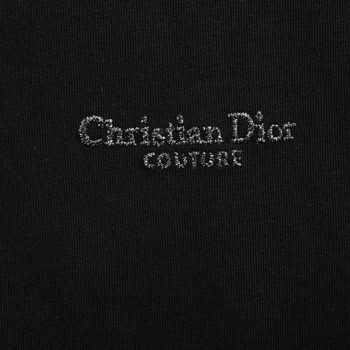 Couture Logo T-Shirt - Black