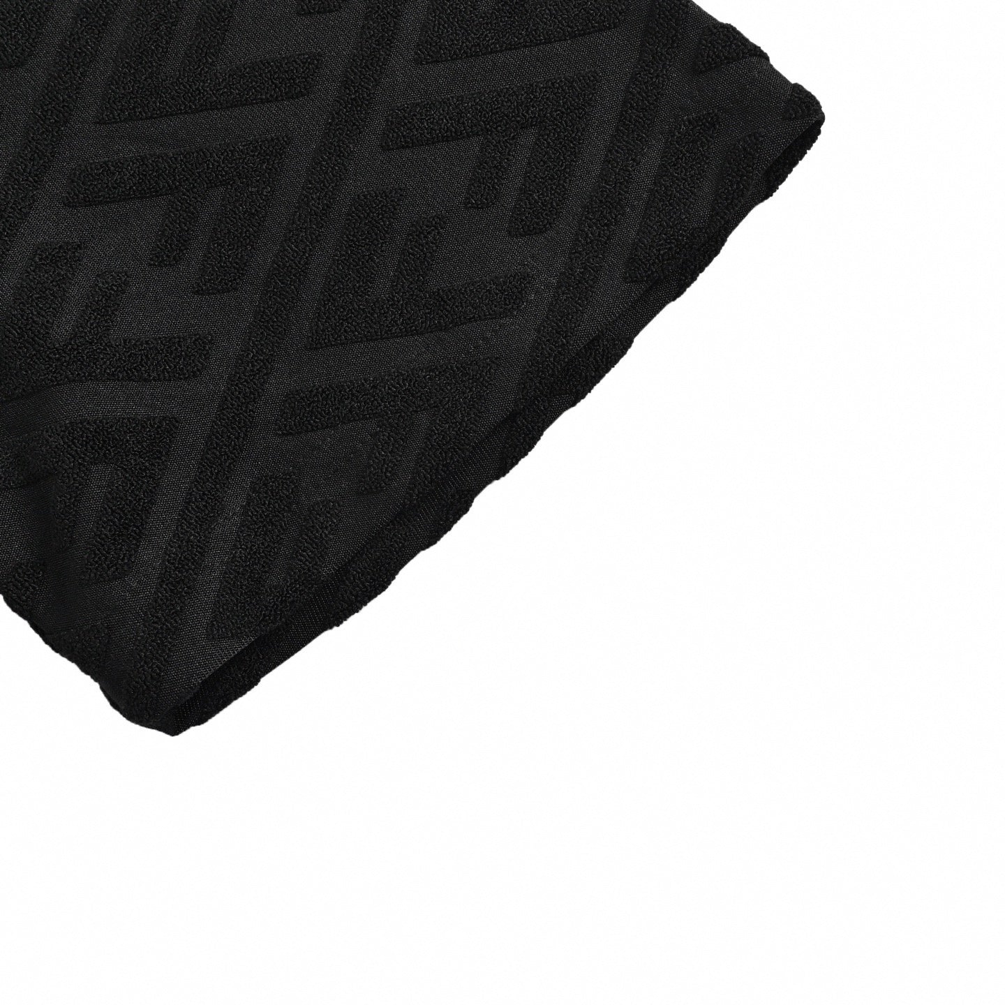 FF Jacquard Sponge T-Shirt - Black