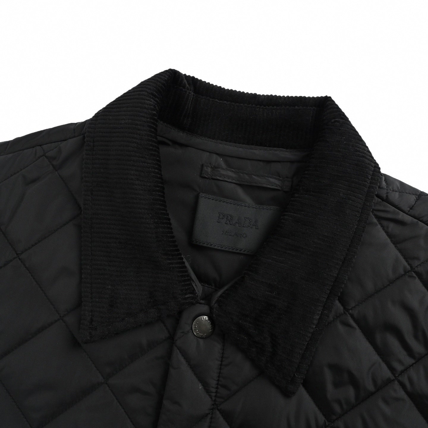 Re-Nylon Quilted Jacket | Black