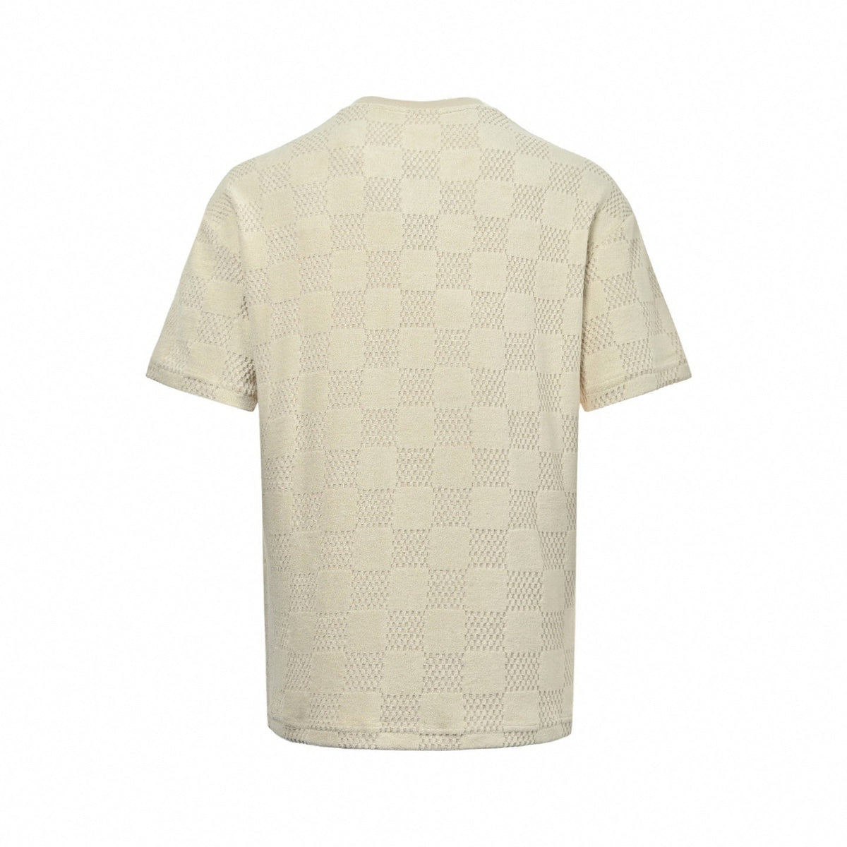 Damier Cotton Toweling Set | Beige