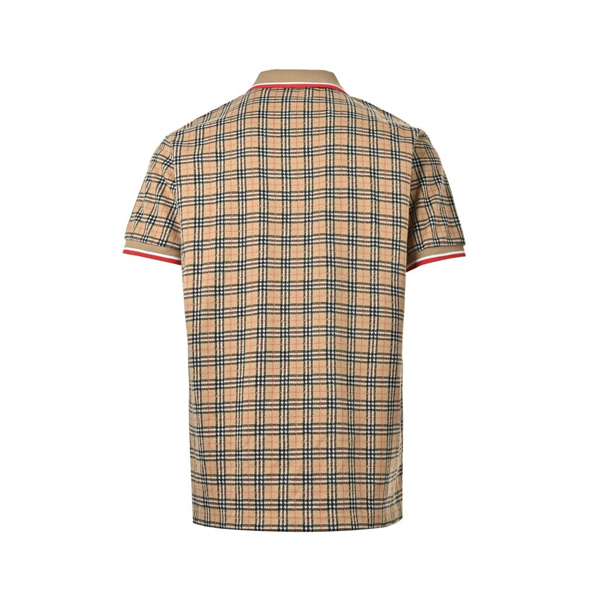 Check Knit Polo and Shorts Set