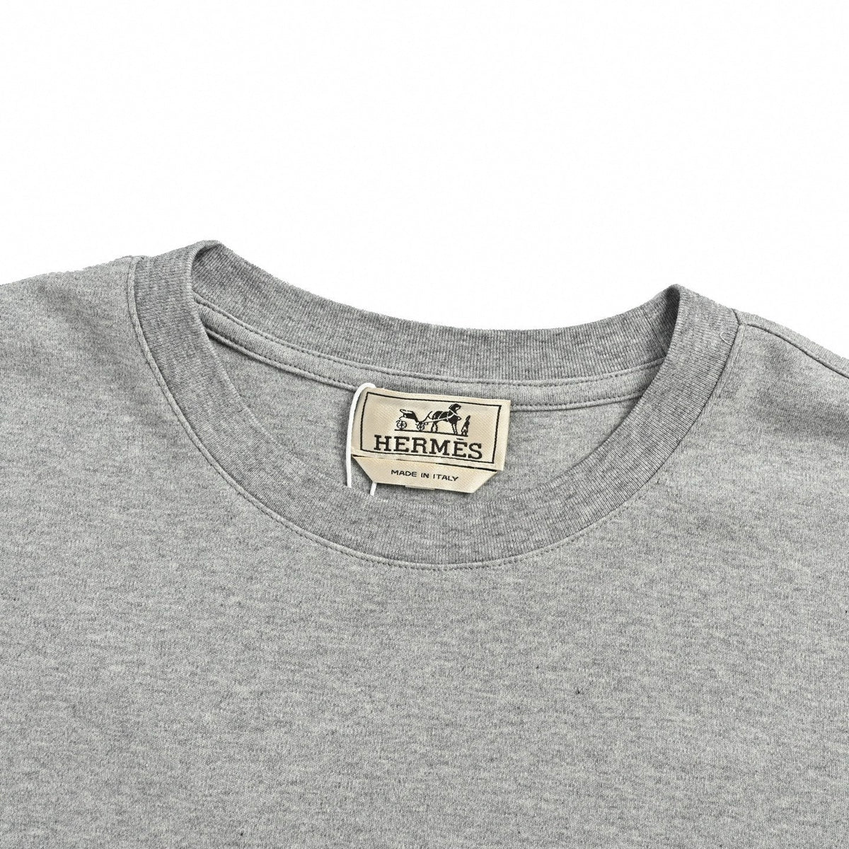 Equestrian Leather Appliqué T-Shirt