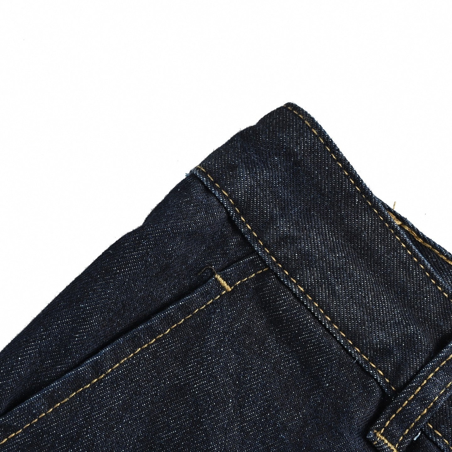 Tailored LV Logo Denim Shorts | Dark Indigo