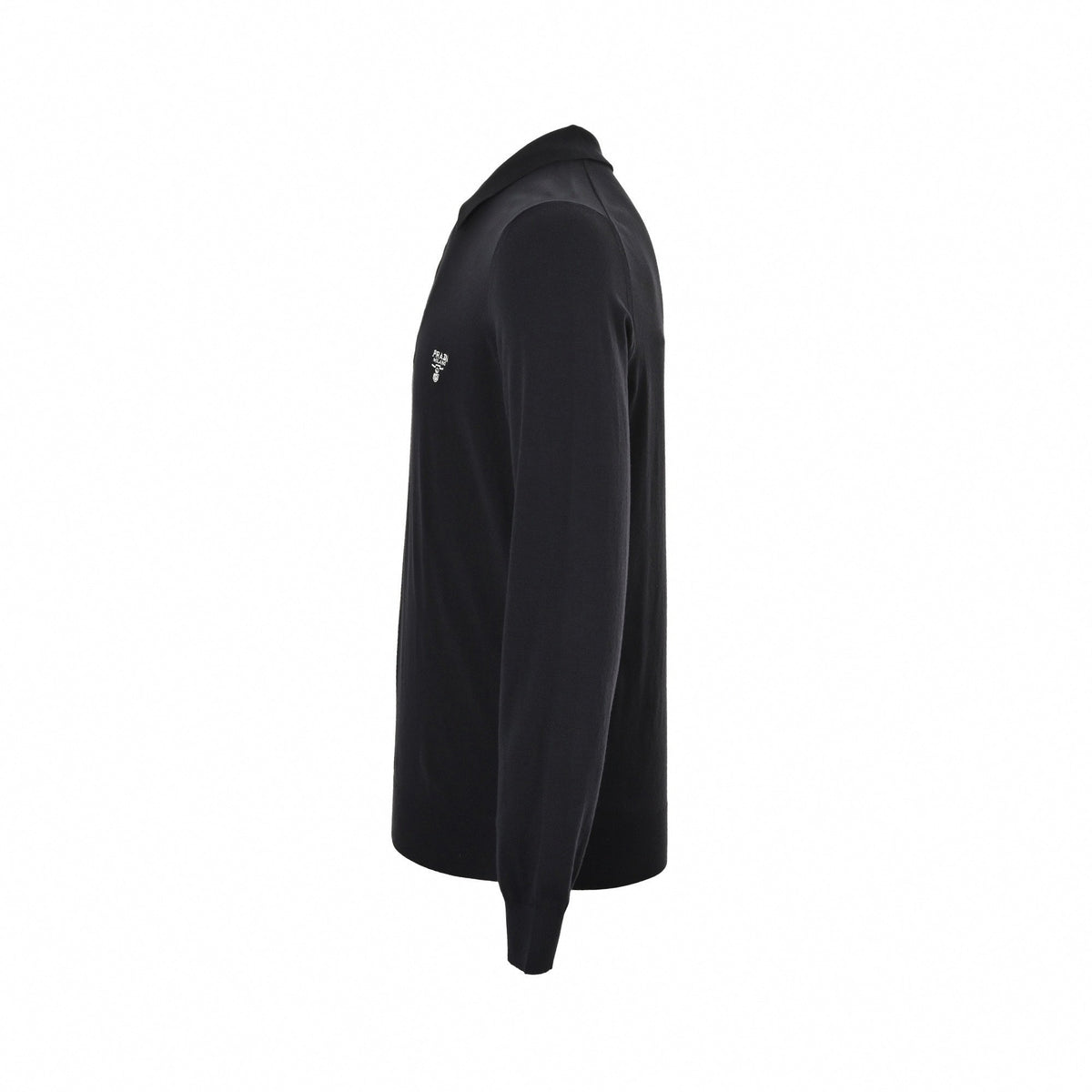 Logo-Embroidered Quarter-Zip Polo | Navy