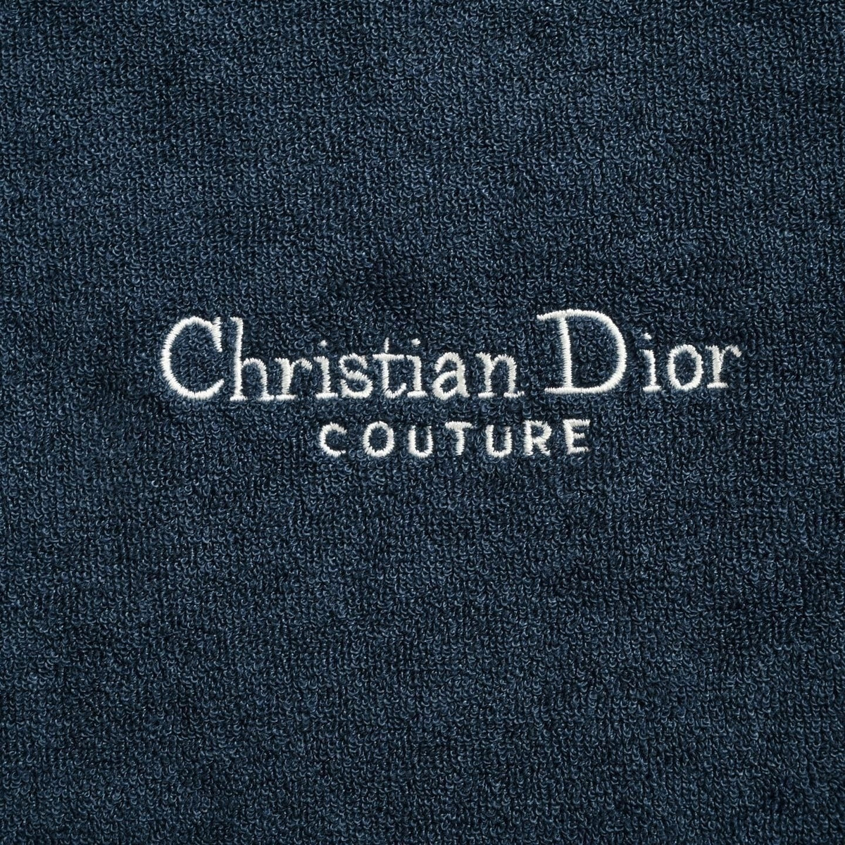 Christian Dior Couture Terry T-Shirt | Navy Blue