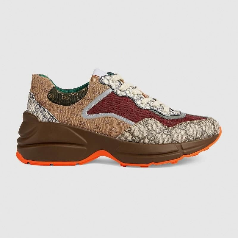 Rhyton Multi-Color GG Canvas Sneakers