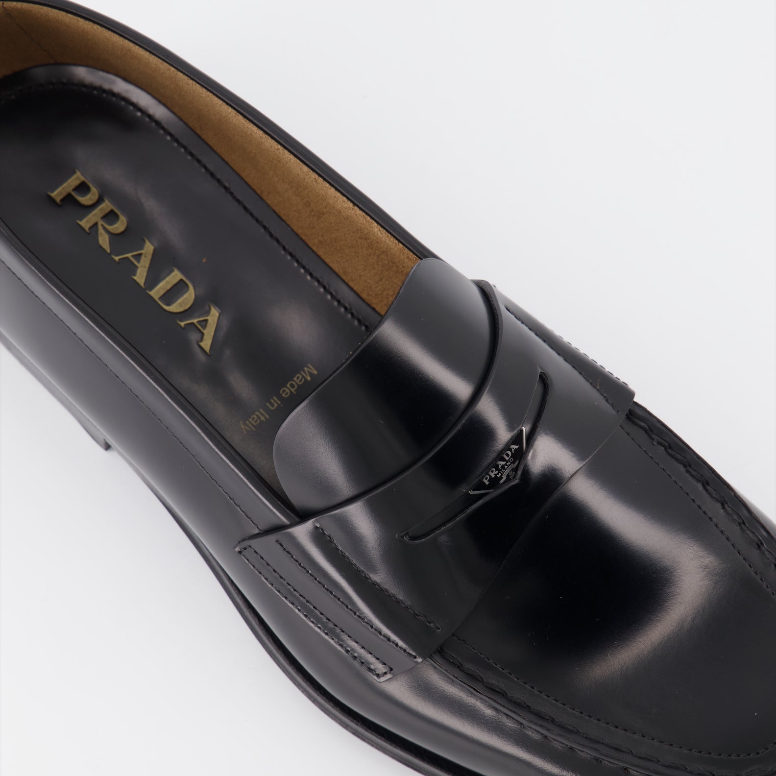 Leather moccasins