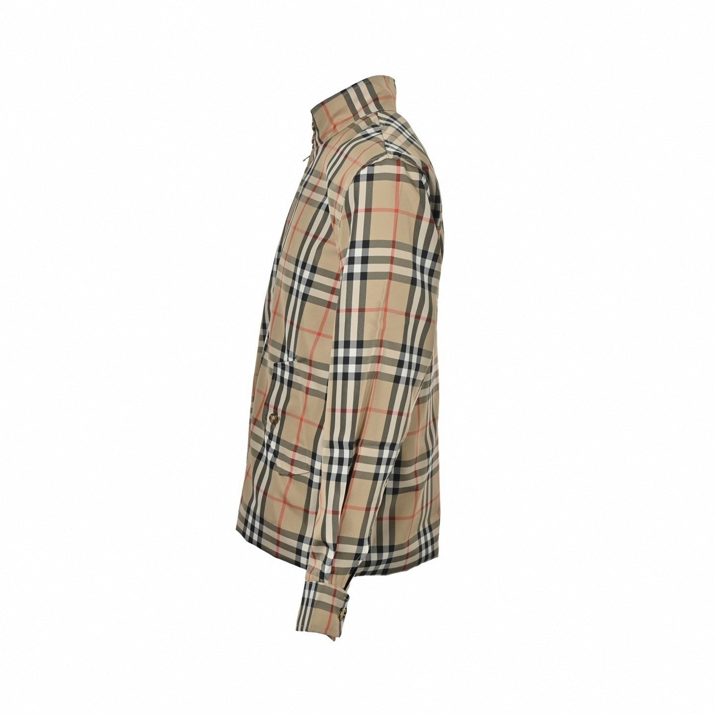 Vintage Check Harrington Jacket | Beige