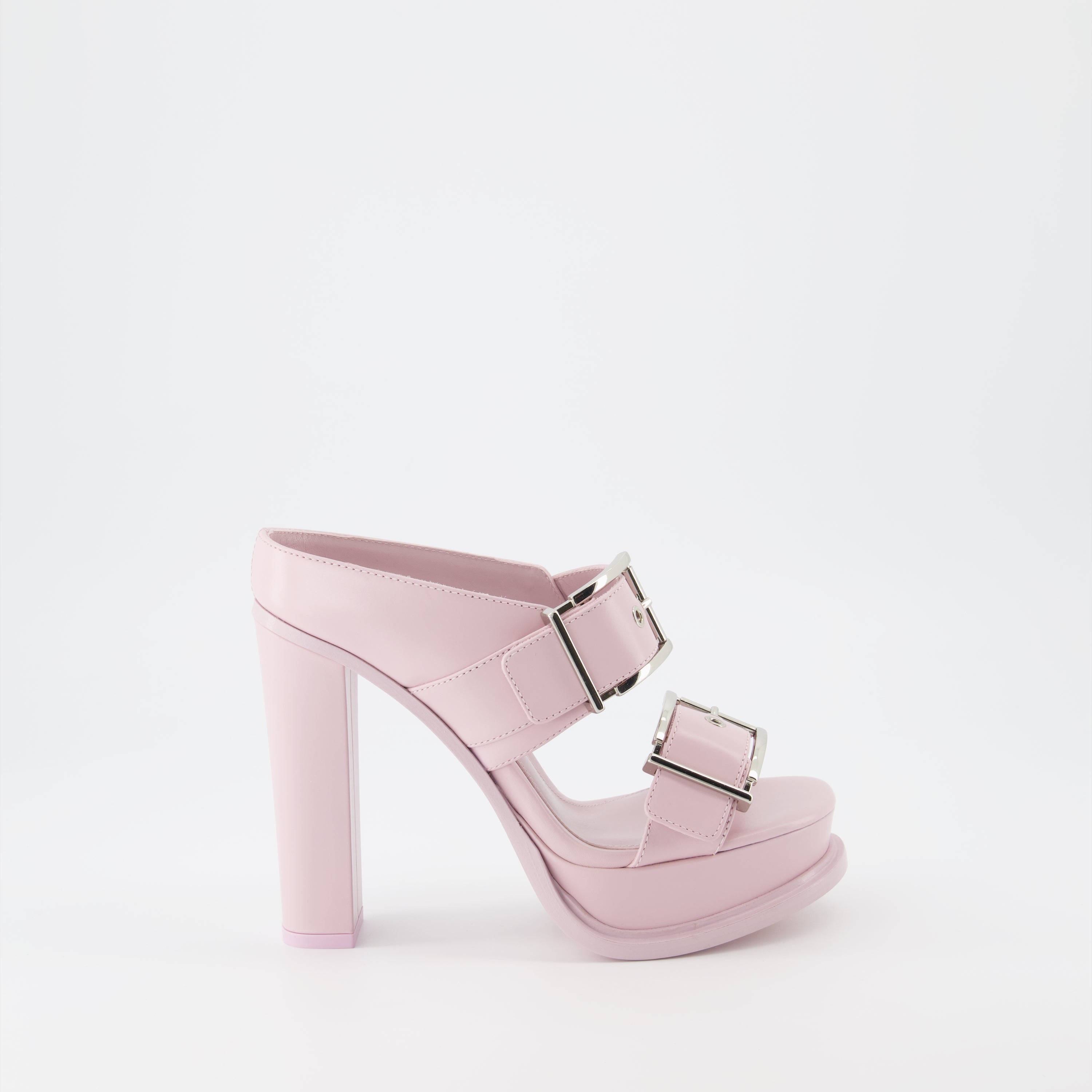 Buckle and Platform Sandals