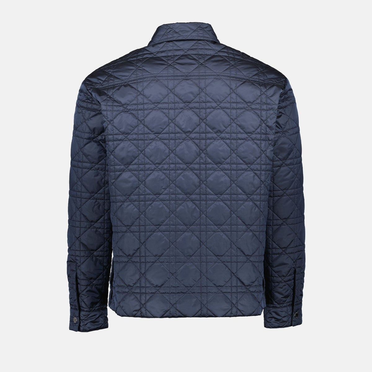 Quilted cannage overshirt