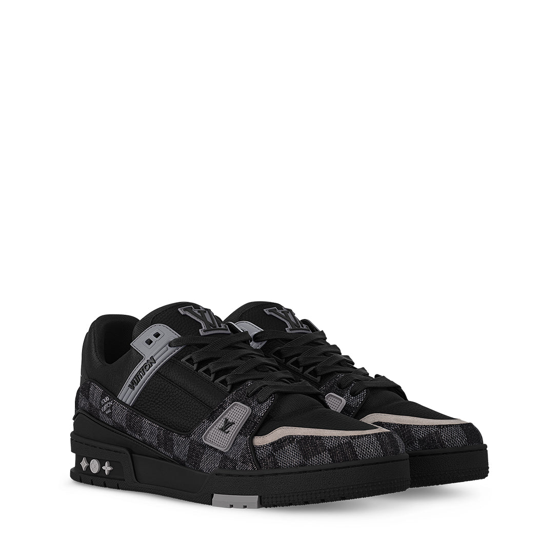 LV Trainer Sneaker | Black & Grey Damier