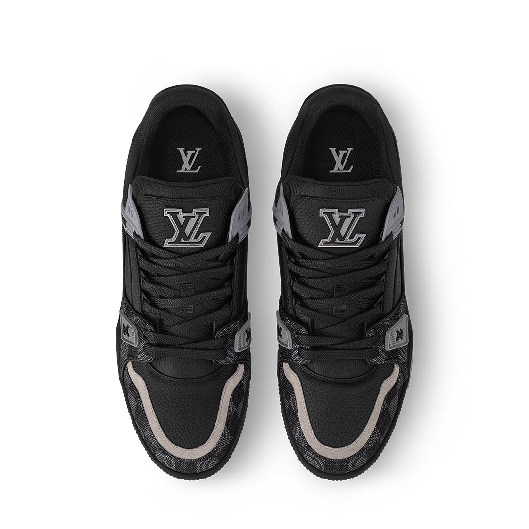 LV Trainer Sneaker | Black & Grey Damier