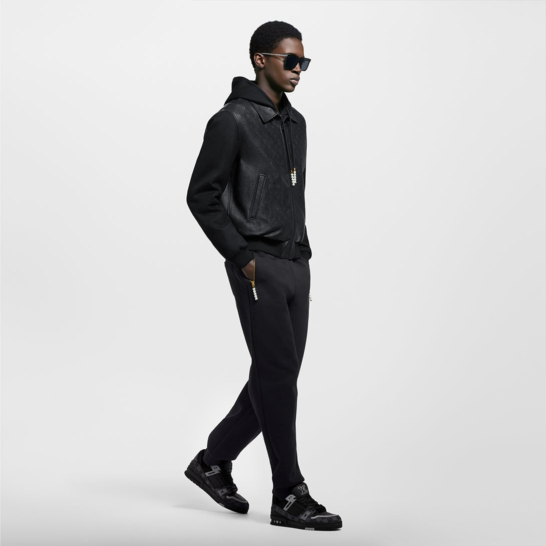 LV Trainer Sneaker | Black & Grey Damier