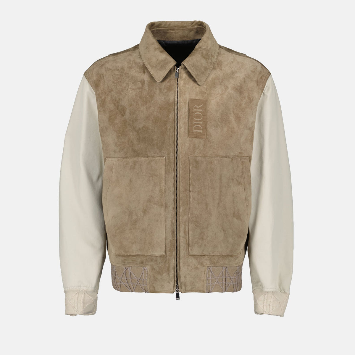 Zipped Varsity Jacket