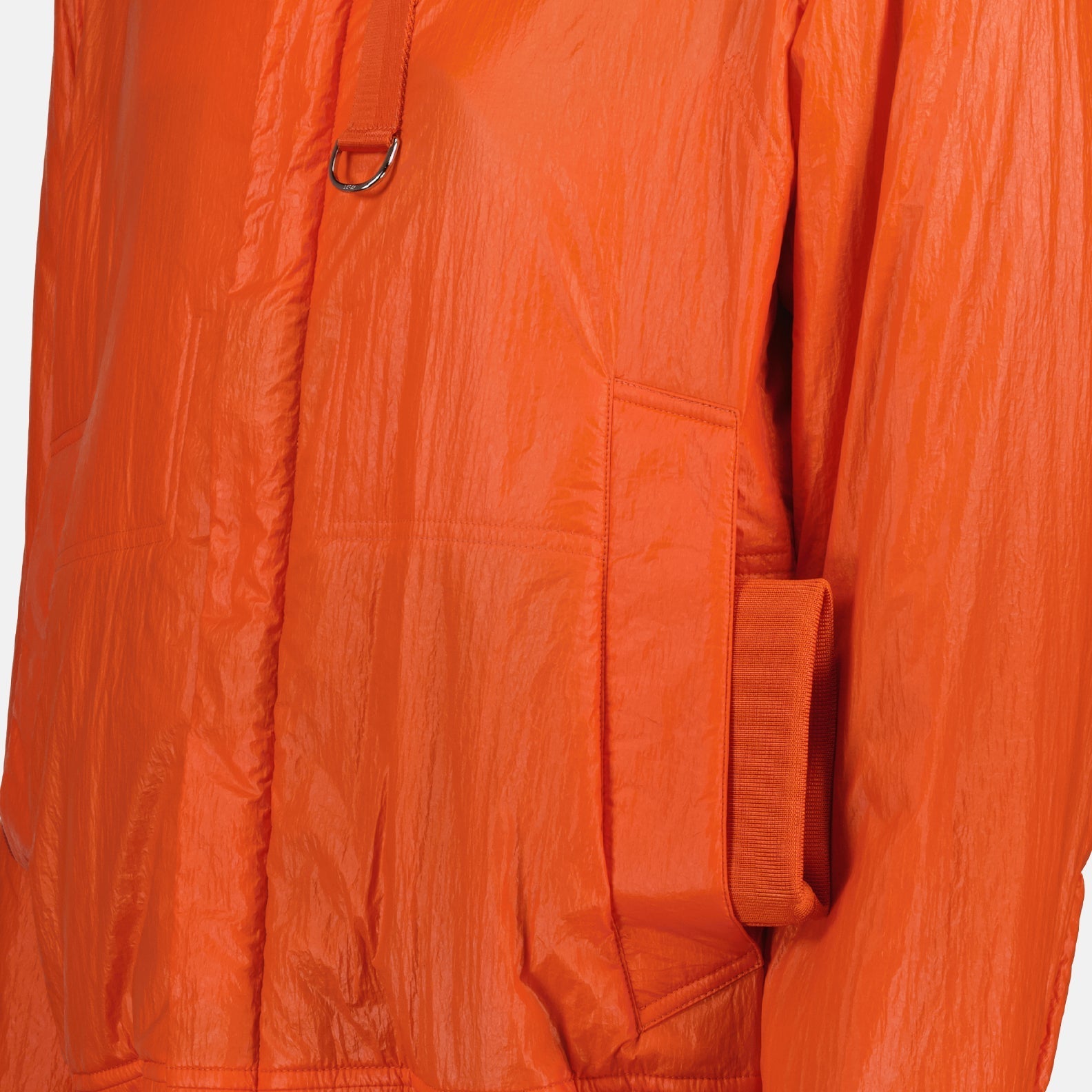 Multi-pocket bomber jacket