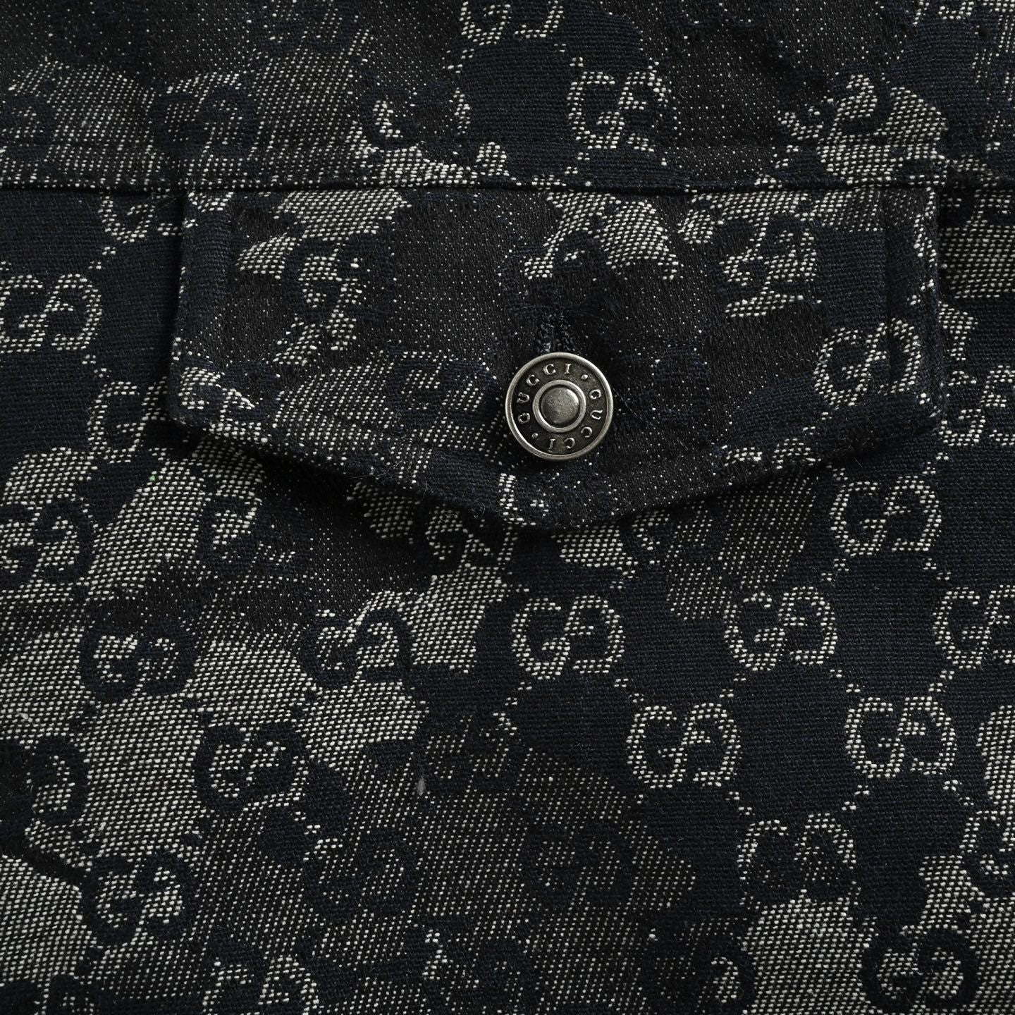 GG Camouflage Jacket | Black & Grey