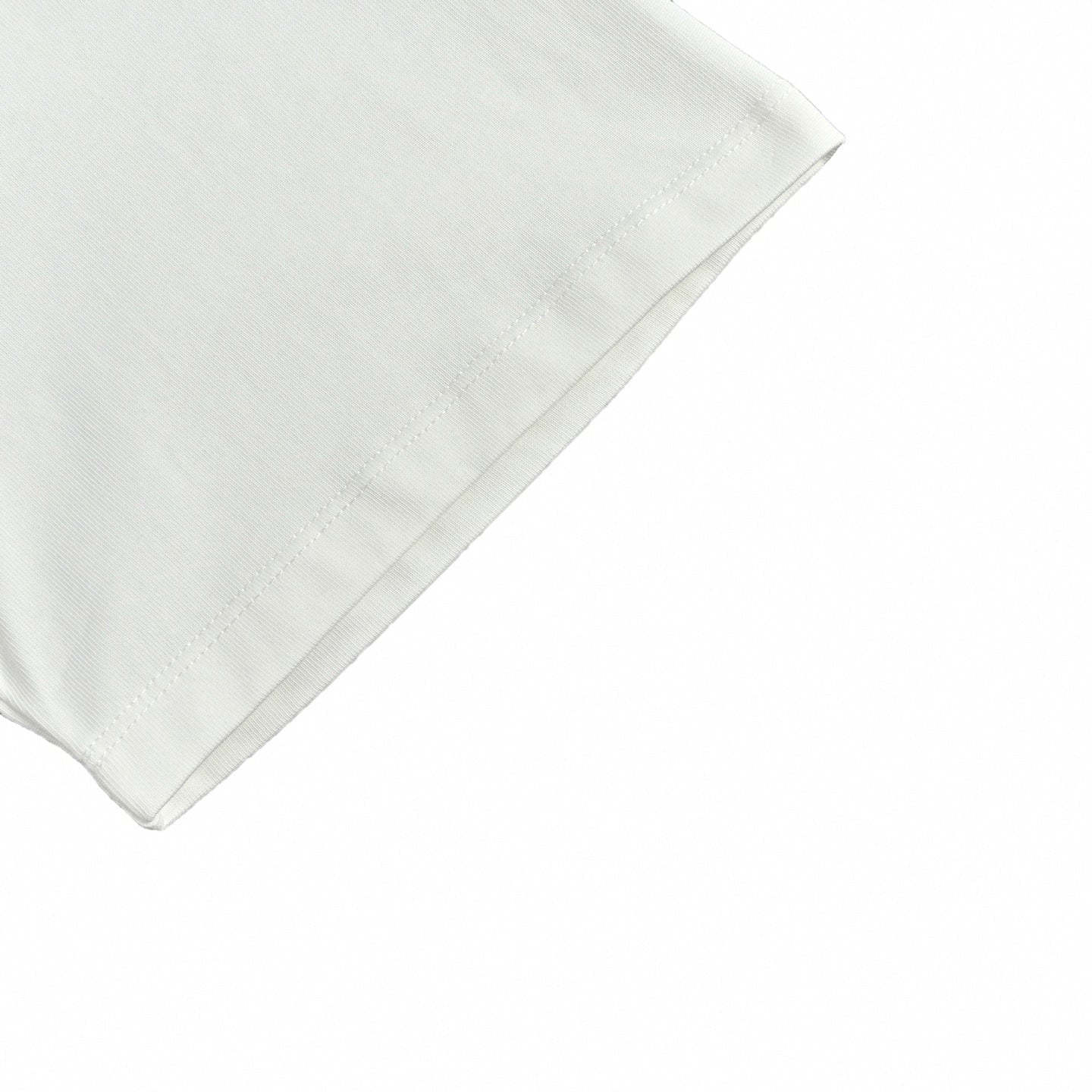 Embroidered Leaves Arrow Logo T-Shirt | White