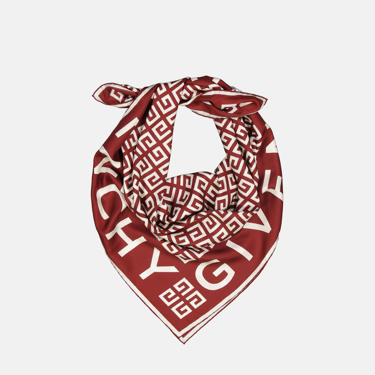 4G Silk Scarf