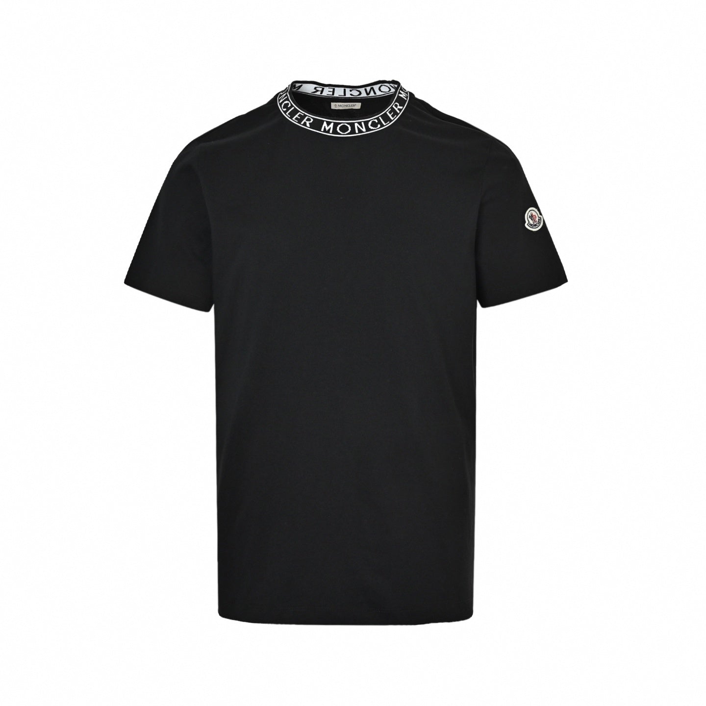 Logo Collar T-Shirt | Black
